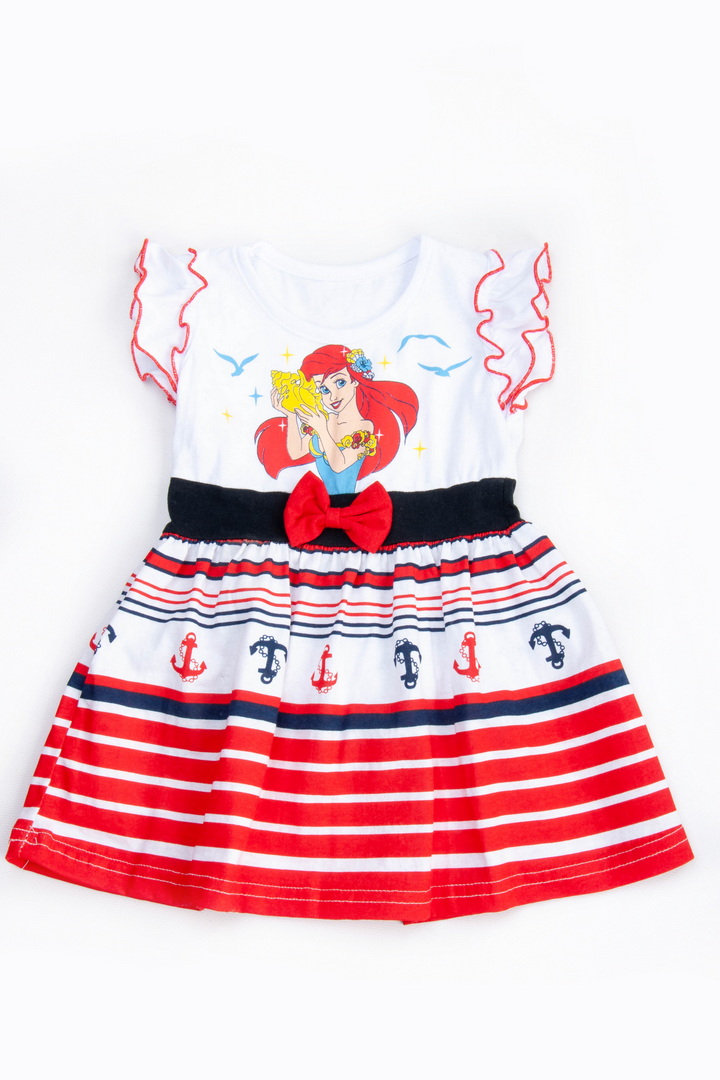 Літня сукня з накатом для дівчинки